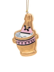 Украшение подвесное Игристое полирезина 1х7,5х4,5см арт.89300 *1