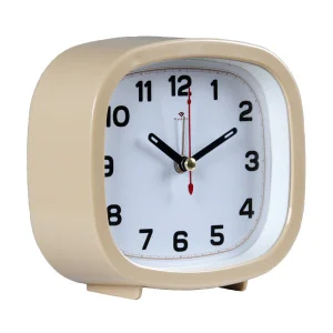 Часы-будильник "Классика" кварц, корпус бежевый Рубин В5-004 *1