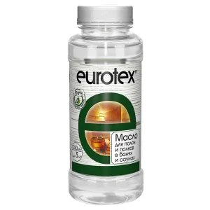 Масло для защиты полка Eurotex Сауна 0,25 л 