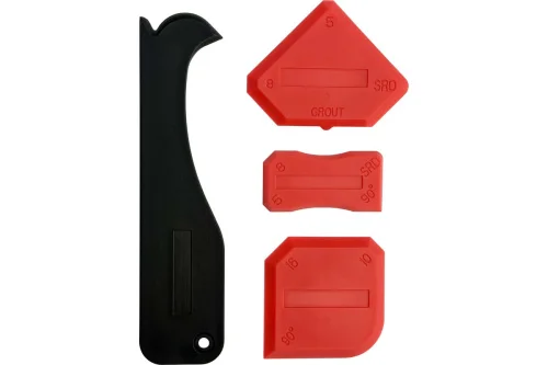Набор шпателей для затирки швов 4 предм. VertexTools 99-220-04  1