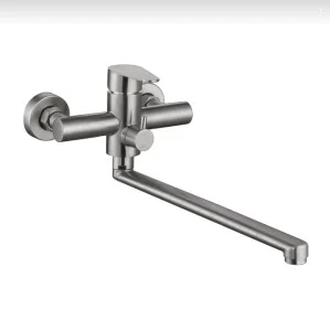 Смеситель для ванны одноручный с длинным изливом Golden Fox Lomond 11335-FOX