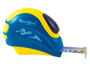 Рулетка "RemoSpace" обрезиненный корпус  3м/16мм с фиксатором 12шт/уп