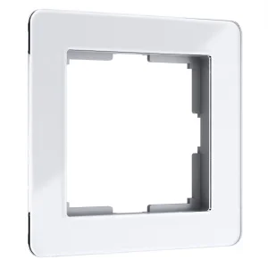 Рамка Werkel Acrylic на 1 пост (белый) W0012701
