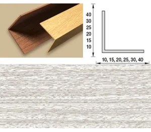 Угол 20х20 2,7 м. Ясень белый Идеал 252
