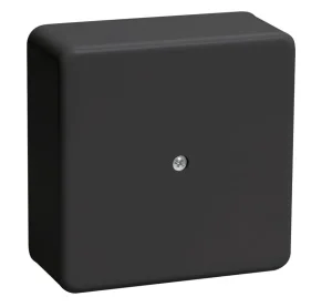 Коробка распаячная ОП 100х100х29мм черная UKO10-100-100-029-K02-E IEK