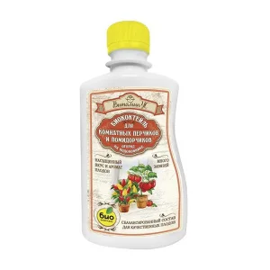 Удобрение Биококтейль для комнатных помидорчиков и перчиков 'ВитаминУС' 250 мл (БиоКомплекс)