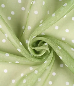 Комплект тюля Ронда кристалон 140*170 с подхватами зеленый по 2 шт. ГП