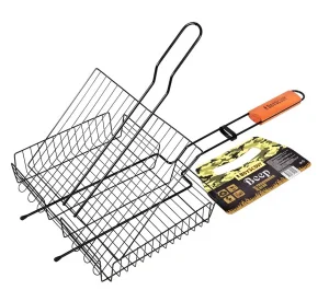 Решетка-гриль универсальная с антипригарным покрытием, веер 57(+5)x30x25x5,5 cм Boyscout 61303 *1/8