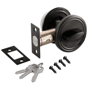 Замок врезной Ajax DK.002 BK BL черный 57319 *1