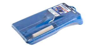 Набор для работ с лаками: мини-валик 110мм + ванночка 15х29см Акор 561 30 110