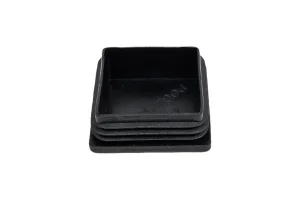 Заглушка внутренняя для трубы 40х40мм, черн.пластик, (4 шт) - пакет Tech-Krep 150033 *1