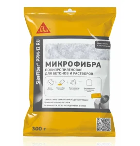 Фибра полипропиленовая Sika Fiber PPM-12 RU 0,3кг