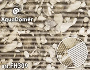 Коврик напольный из вспененного ПВХ FH309 0,65х15м галька (Aquadomer) *15