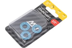 Прокладка безасбестовая паронит упаковка 3шт 1/2" MasterProf  ИС.131191