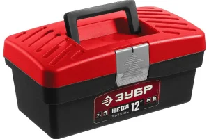 Ящик для инструмента пластиковый 285х155х125мм 12" "Нева-12" Зубр Профессионал 38323-12