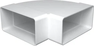 Колено плоское горизонтальное 60х120мм 612КГП Era