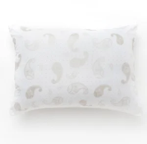 Подушка Экономь и Я 50х70см лебяжий пух чехол тик МИКС п/э 4351020