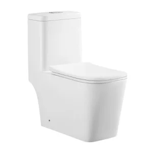 Унитаз моноблок напольный Knois KN6264000 микролифт, 69,5х37х78 см