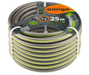 Шланг садовый четырехслойный 1/2 25м Amigo 77159 *1