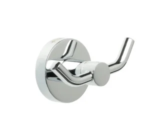 Крючок "Comfort Chrome" двойной хром FX-85005A (Fixsen) *1