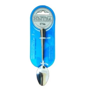 Ложка чайная "Новинка" (М27) 1,2 мм на блистере 3шт