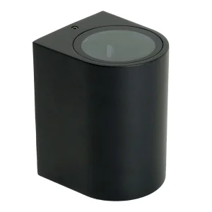 Светильник садово-парковый Feron DH014 на стену GU10 230V черный