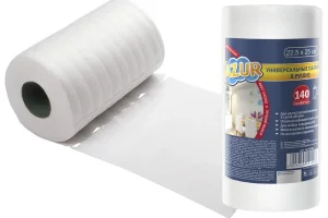 Салфетки универсальные в рулоне Azur 140шт. (25х22,5 см) Y020420 *1