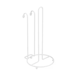 Навесная полка для бумажных полотенец, белый матовый YJ-G218 WT