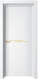 Полотно дверное Альфа 5 Вайт ПВХ *800