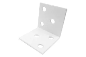 Уголок мебельный 25x25x17x1,5 белый ГОСКРЕП