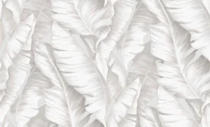 Обои компакт-винил Santiago 60430-03 1,06х10м листья бежевые