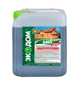 Деревозащитное средство БиоПРОФ ЭКОДОМ 10 кг Защита древесины *1/60