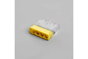 Клемма монтажная 4-проводная с пастой упак 5шт LD2273-244 STEKKER *1