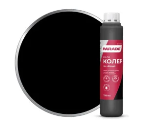 Колер Parade №204 Черный 0,75л 0005773