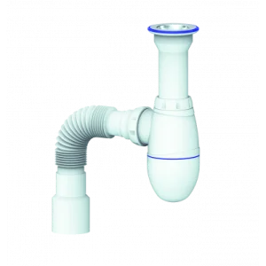 Сифон бутылочный 1 1/2"х40/50 литой B120 (Unicorn) *1/40