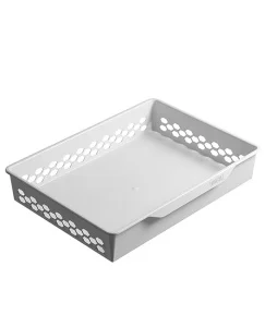 Корзина пластиковая ПРАКТИК Home GBP 60х20 белая