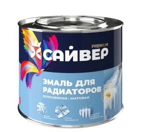 Эмаль для радиаторов Сайвер 0,8кг