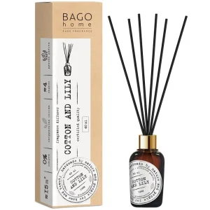 Ароматический диффузор 40мл Хлопок и лилия BHP0305 BAGO home *1
