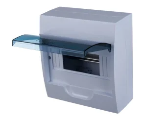 Корпус ЩРН-П-8 Krepta 3 IP41 навесной пластик. бел. MKP12-N-08-40-20 (IEK) *1