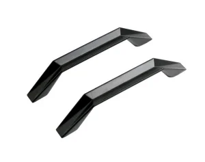 Ручка-скоба мебельная StahlBuro A109-96 BL матовый черный 2шт 16619