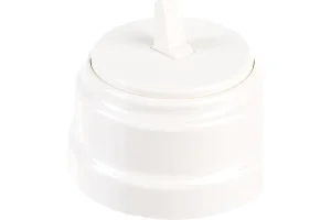 Выключатель 1-кл "Ретро" тумблерный 10А ОУ А110-2203 бежевый (Bylectrica) *1