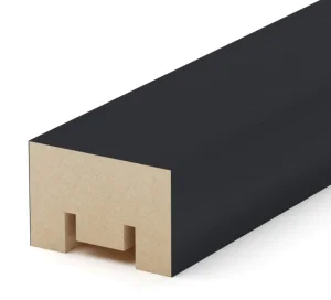 Рейка интерьерная МДФ Stella Милана Black Edition 20х30х2700мм