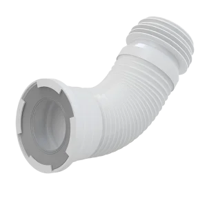 Труба д/унитаза гофрированная D110 L240-600мм A97 (AlcaPlast) *1