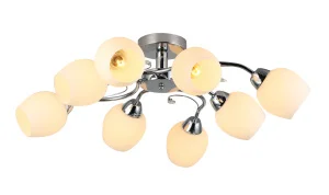 Светильник потолочный LV 9439/8 Дейн Хром Е27 60W