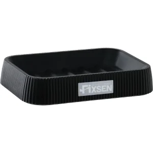 Мыльница Fixsen BLACK WOOD FX-401-4 пластик