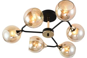 Люстра Alison 3138-306 6хЕ27 60Вт модерн Б0055386 (Rivoli) *1