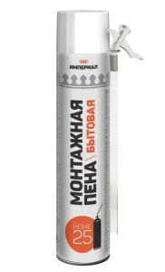 Пена монтажная бытовая Империал HOME 25  всесезонная 1000 мл (Технониколь) 625558