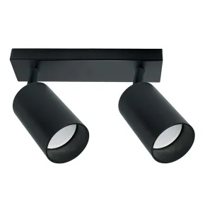 ML202 светильник настенно-потолочный под лампу GU10, черный