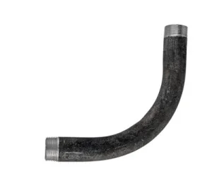 Отвод сталь Ду20 двухрезьбовой 3/4" из труб