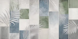 Плитка облицовочная "Bricks Leaf" 315х630х8,3мм разноцветный 1уп=1,59м2 (8шт) (Azori) *1